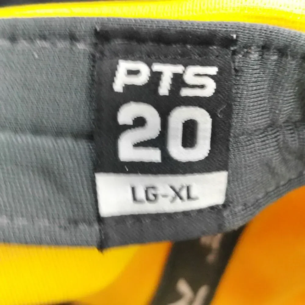 Richardson PTS 20 Flexfit Hat Men's LG-XL Yellow Navy Blue Fitted Cap